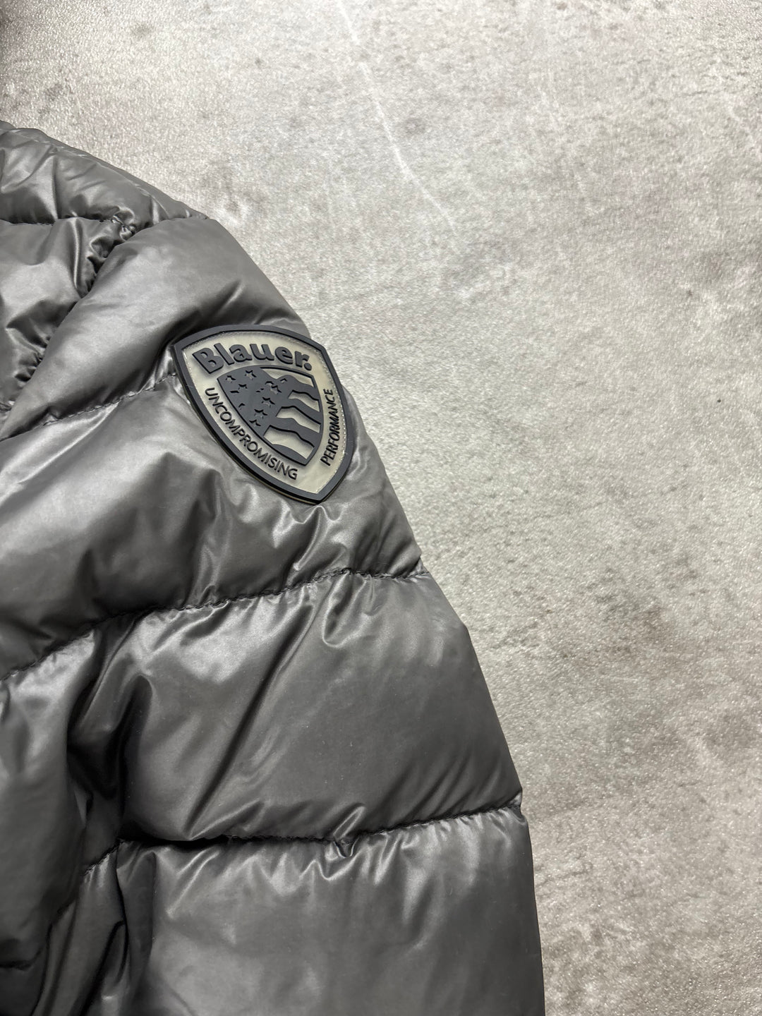 Blauer Jacke M