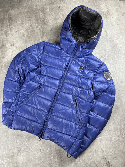 Blauer Puffer M