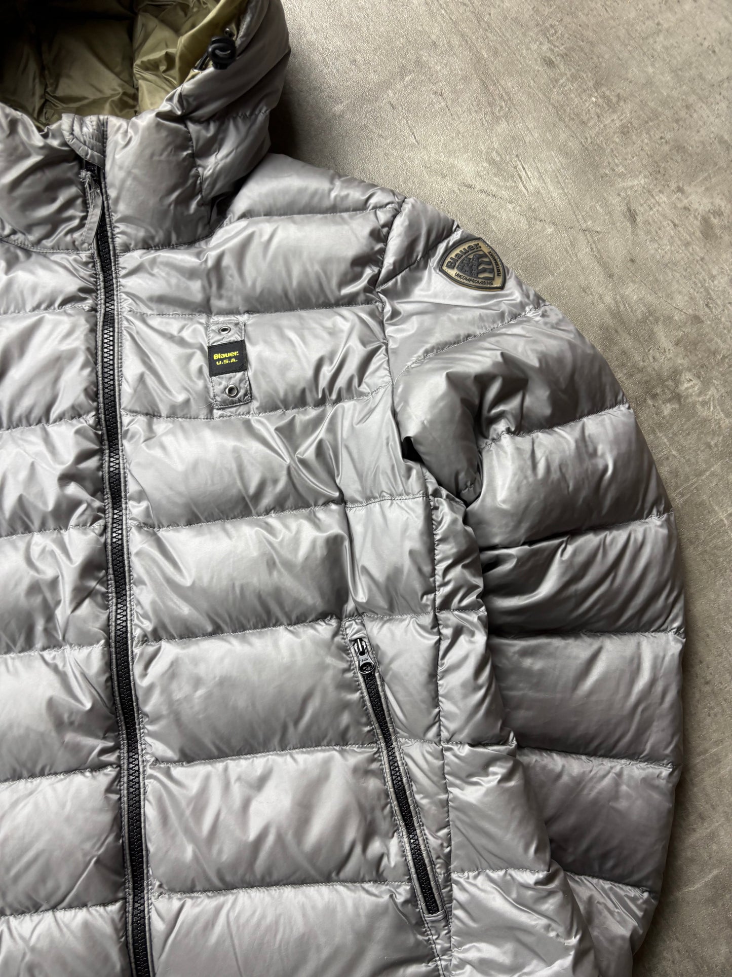 Blauer Jacke Girly S