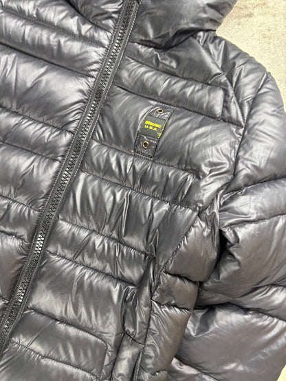 Blauer Puffer S