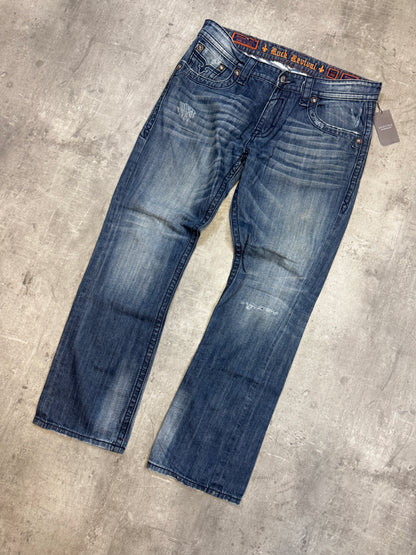 Rock Revival Straight Jeans L