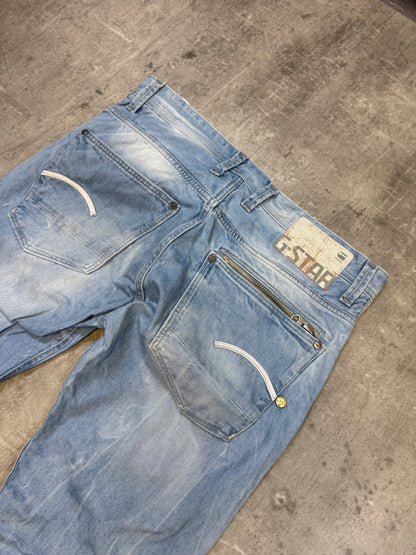 G-Star washed Straight Jeans L