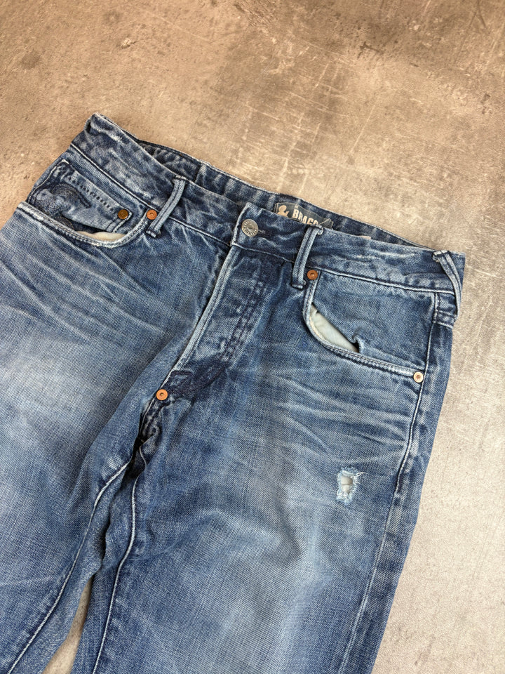 Vintage washed Straight Jeans S
