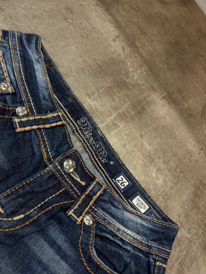 Miss Me Low Waist Bootcut Jeans S | 26