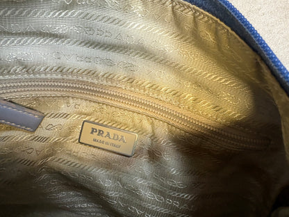 Prada Nylon Messenger Sling Bag