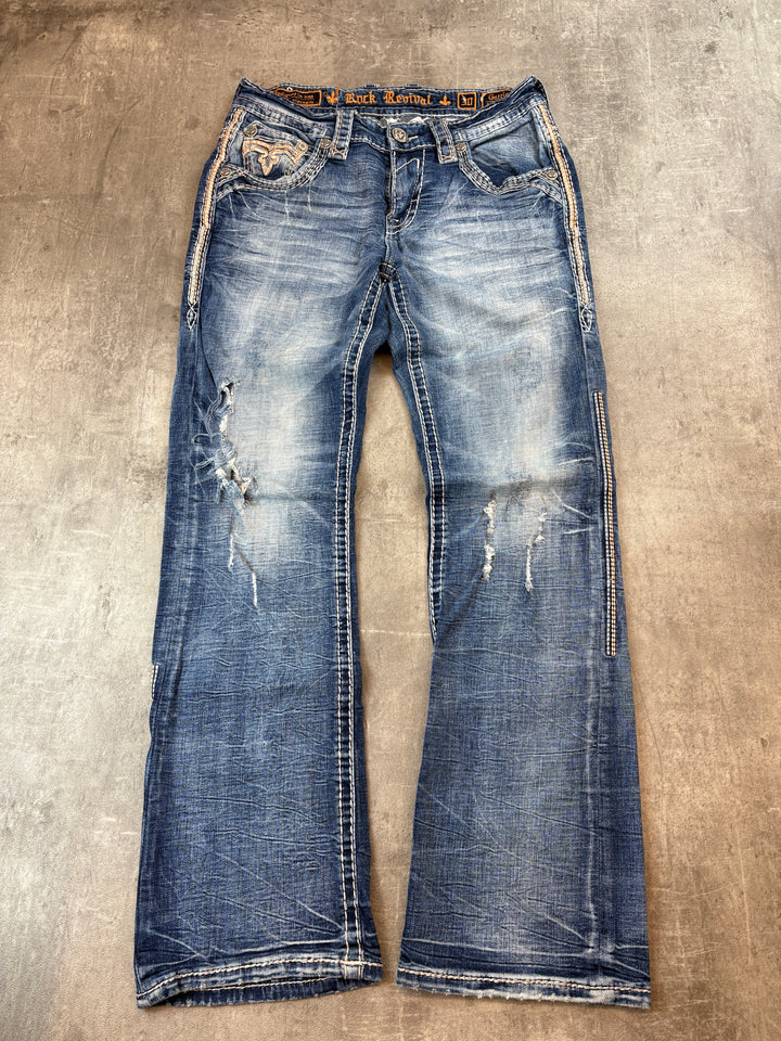Rock Revival Straight Jeans S