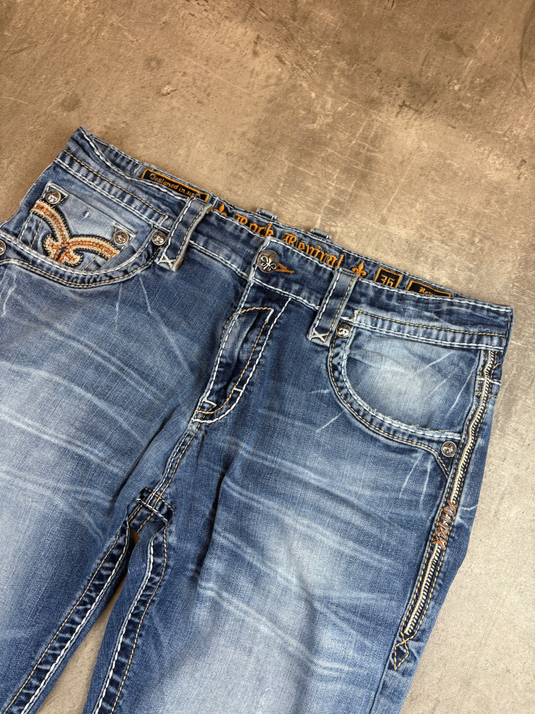 Rock Revival Flared Jeans L