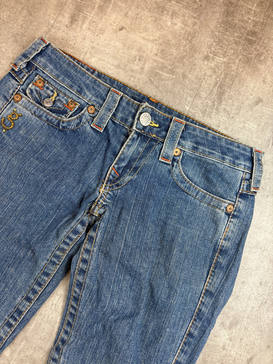 True Religion Low Waist Jeans S