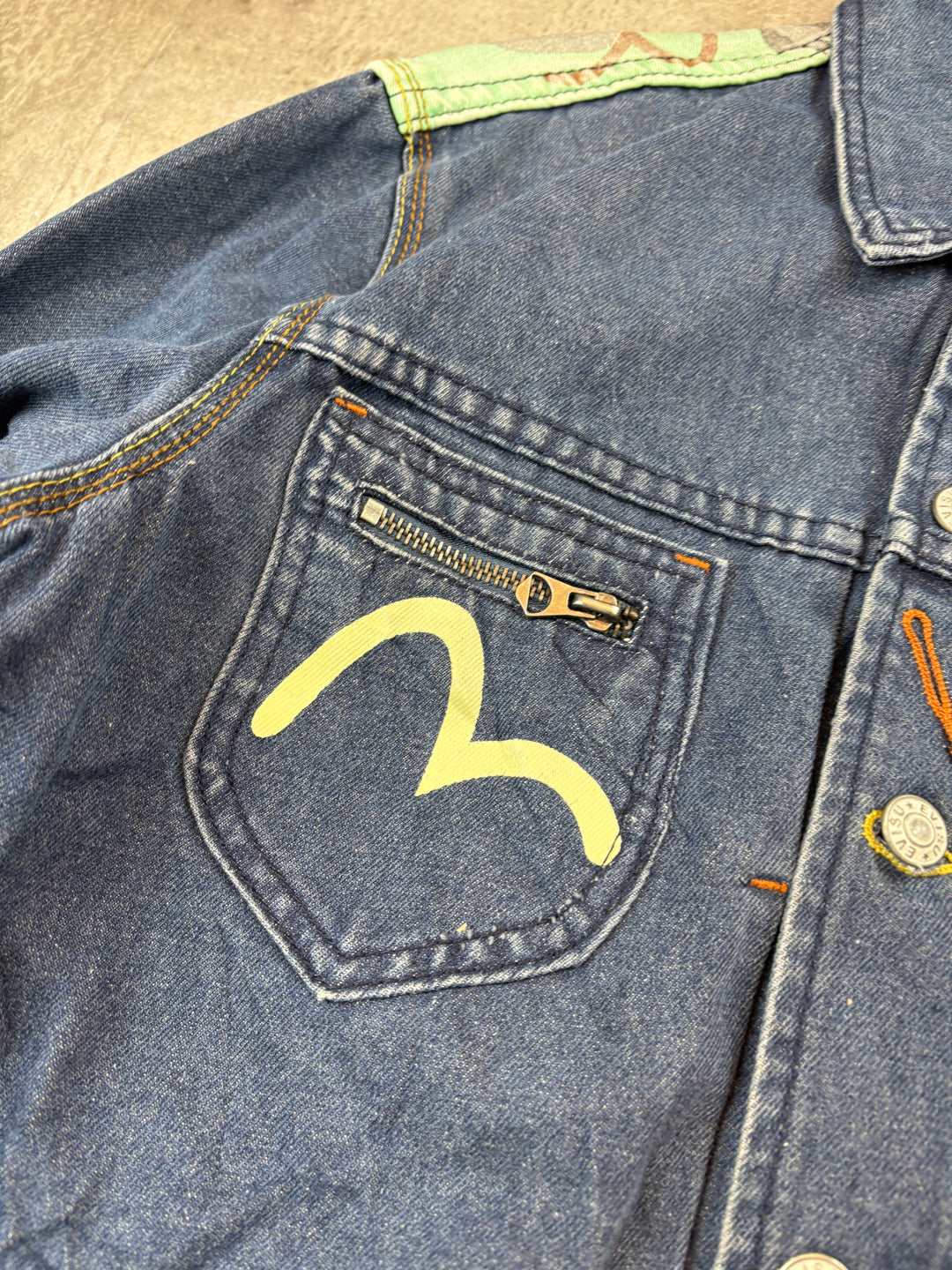 Evisu Jeansjacke S