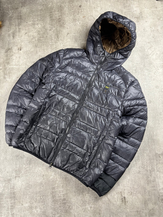 Blauer Puffer S