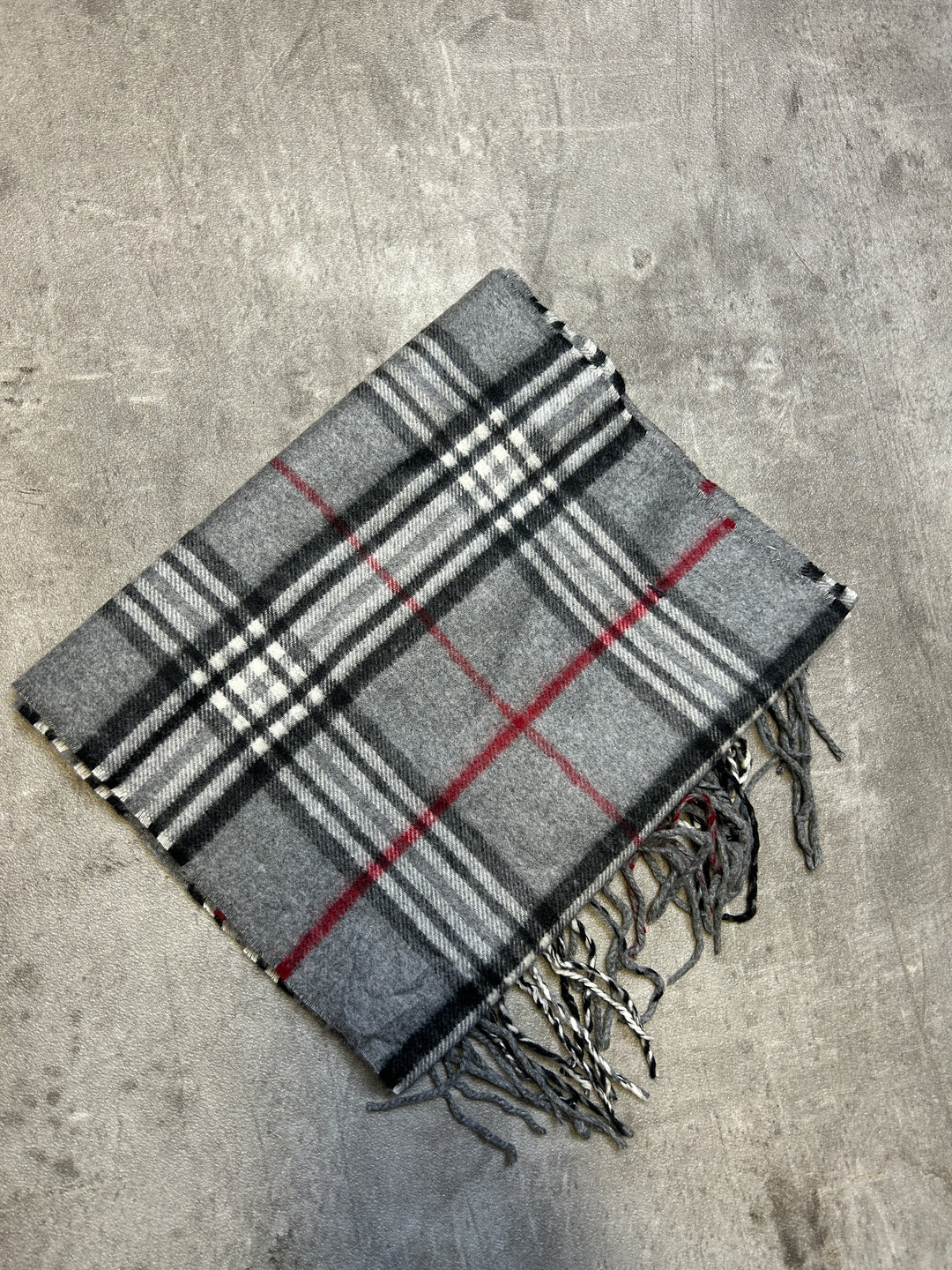 Burberry Schal grau
