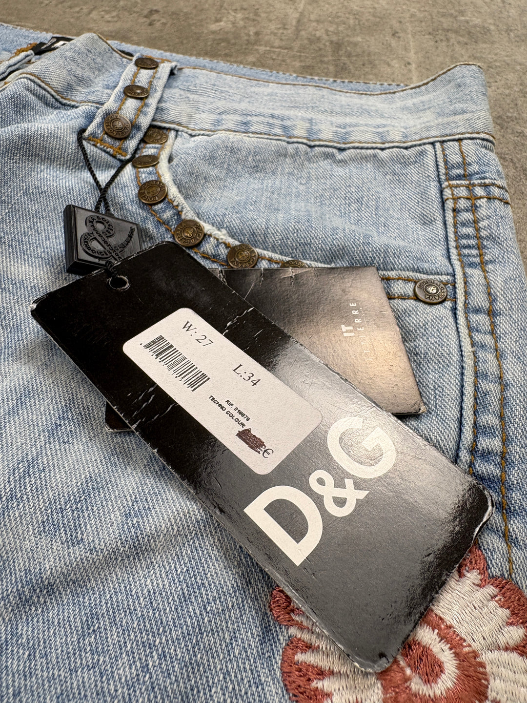 Dolce &amp; Gabbana Low Waist Jeans S