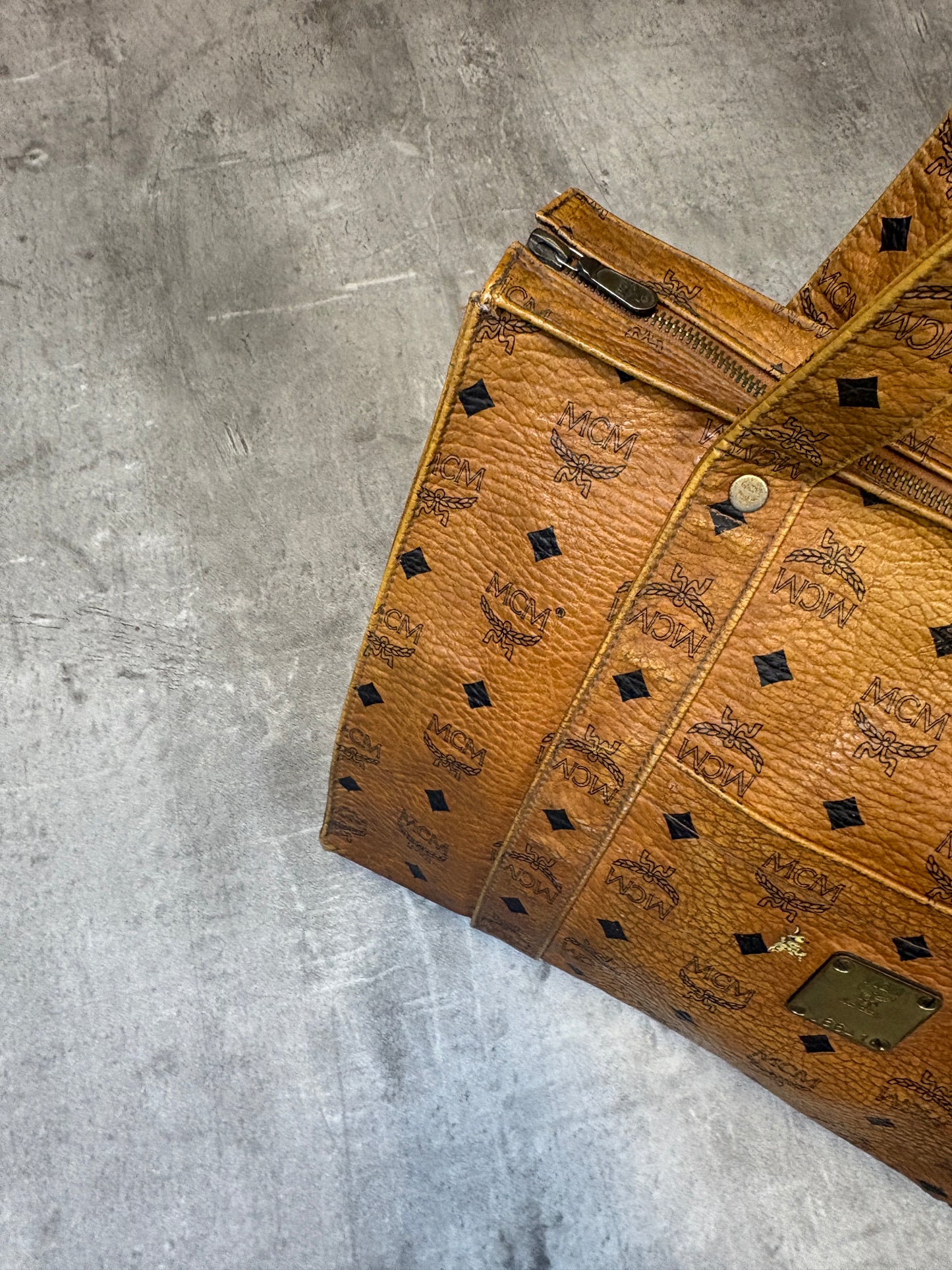 MCM Mogramm Handtasche