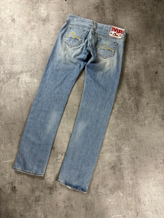 Evisu Low Waist Jeans S