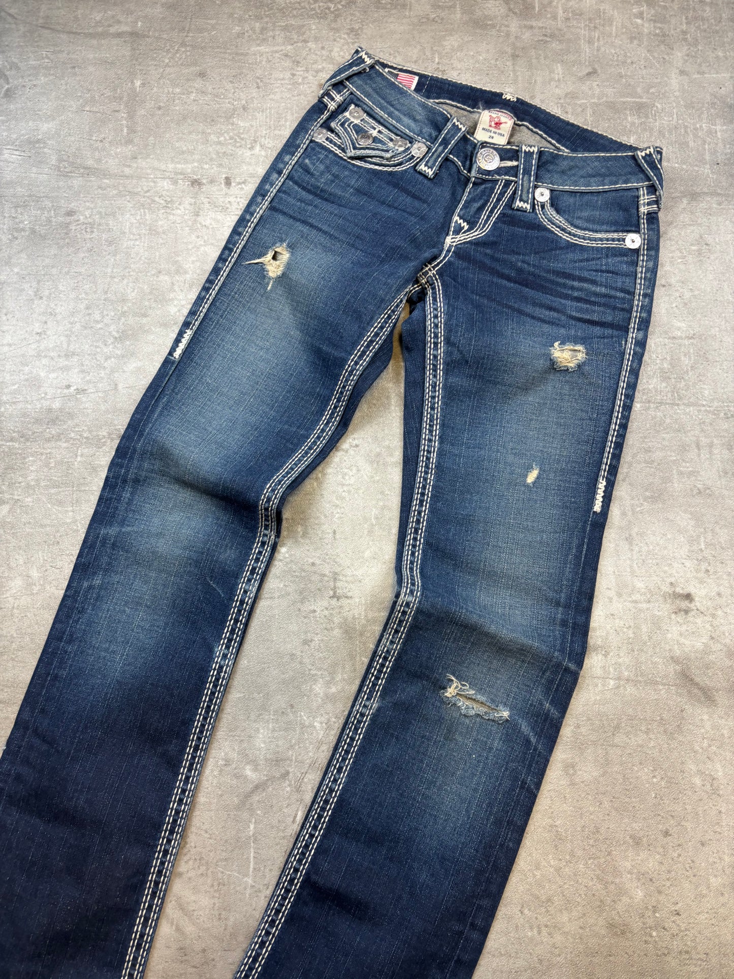 True Religion Low Waist Jeans S