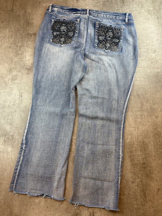 Vintage Low Waist Jeans XL
