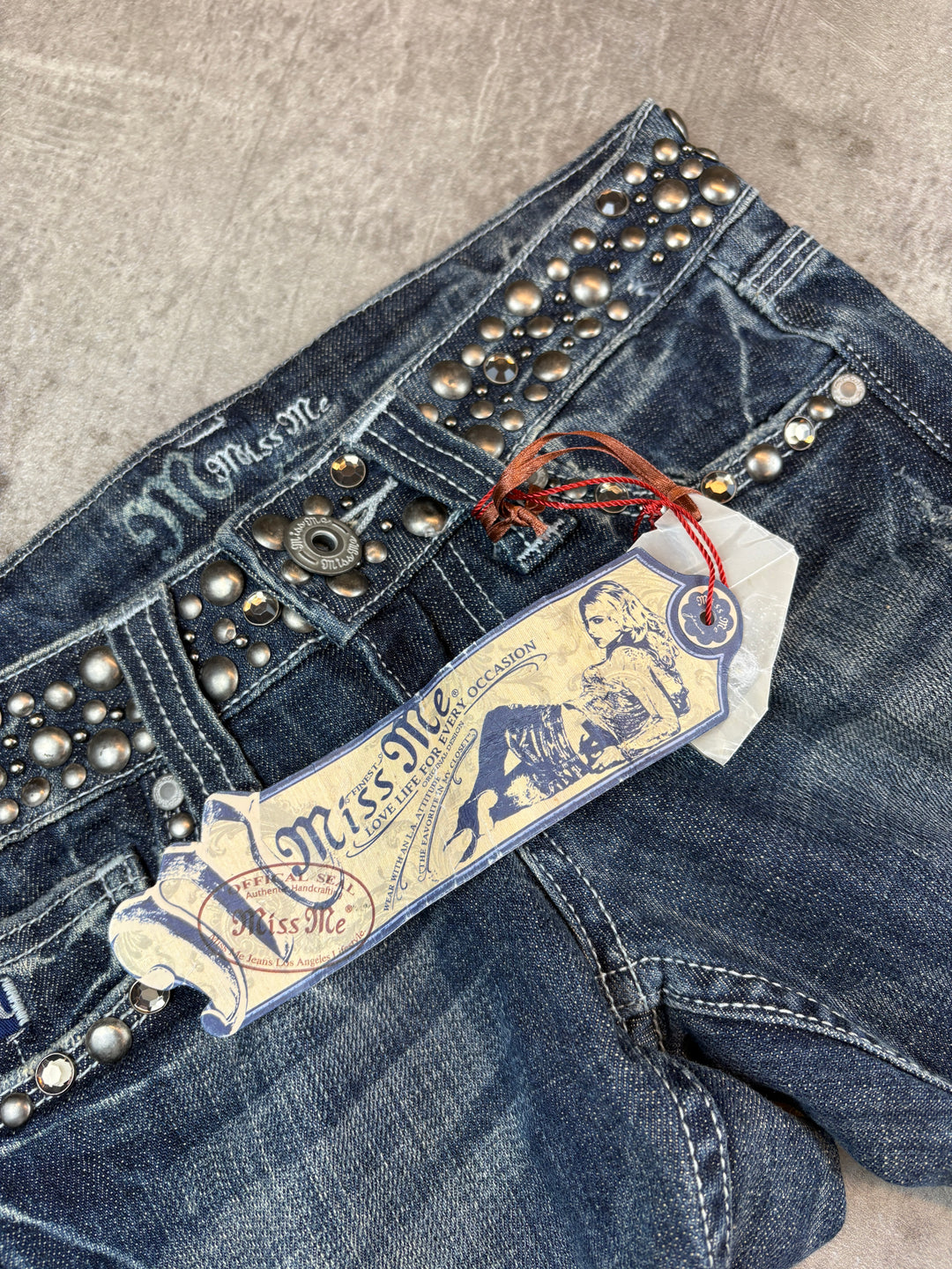 Miss Me Low Waist Jeans XS