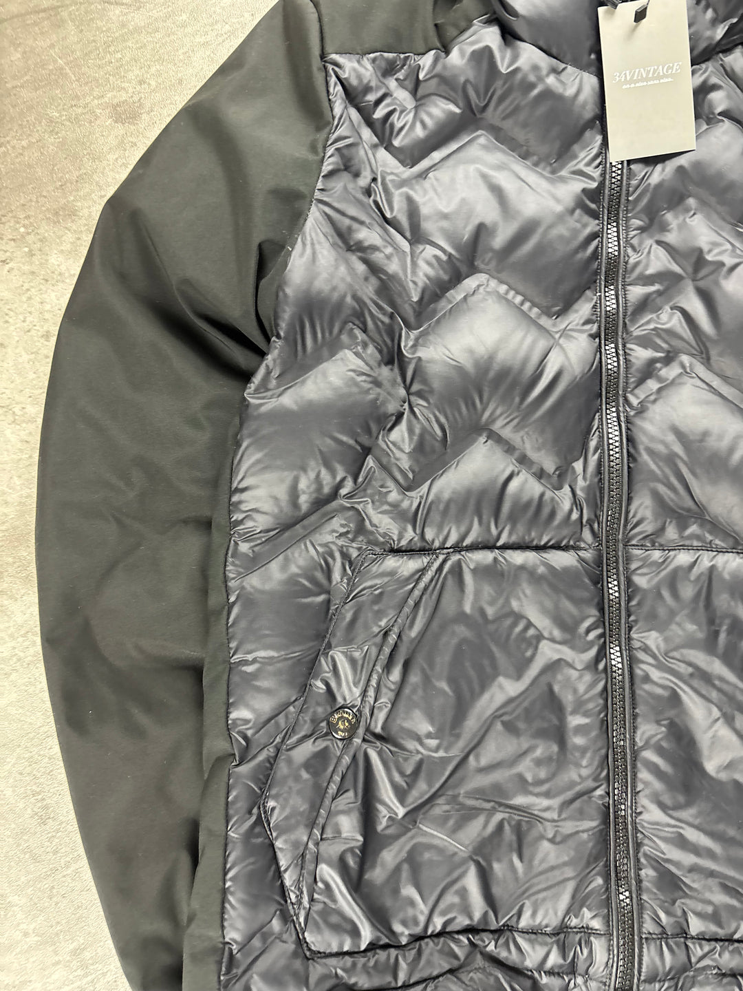 Blauer Jacke S