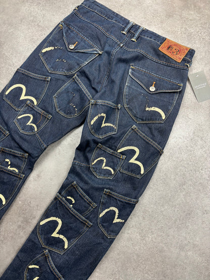 Evisu Multipocket Slim Jeans S
