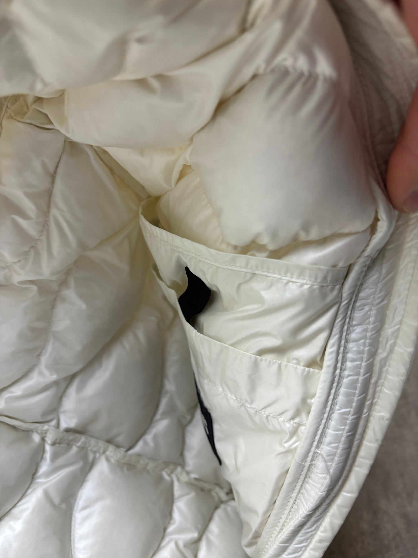 Blauer Puffer girly XS