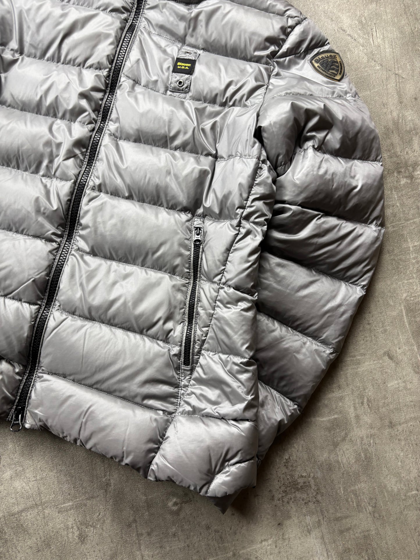 Blauer Jacke Girly S