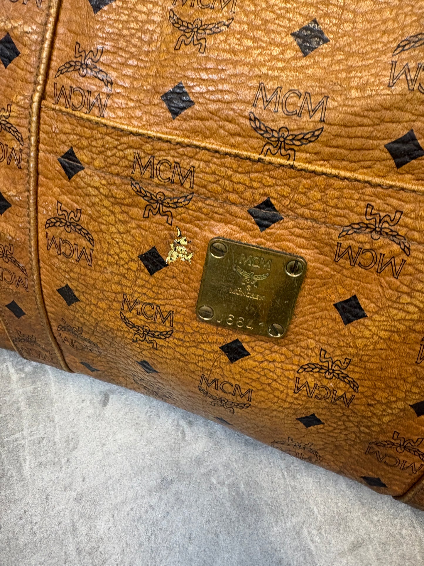 MCM Mogramm Handtasche