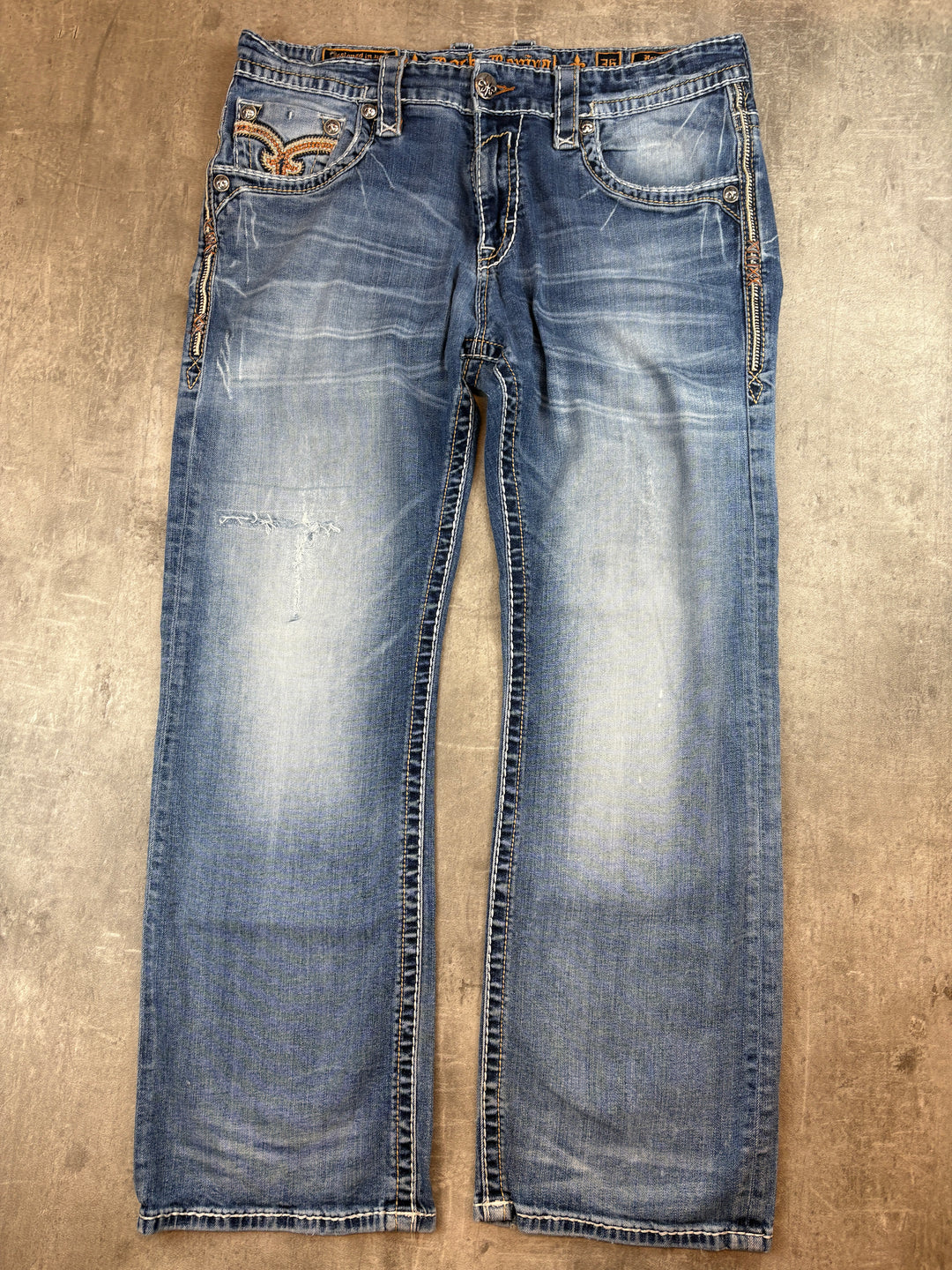 Rock Revival Flared Jeans L
