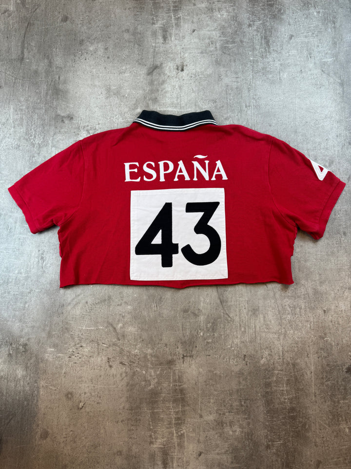“RARE“ Cropped Ralph Lauren ESPAÑA Girls Polo L