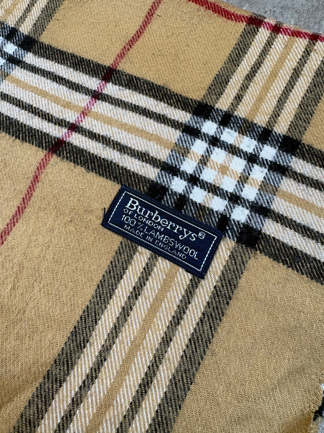 Burberry Schal beige