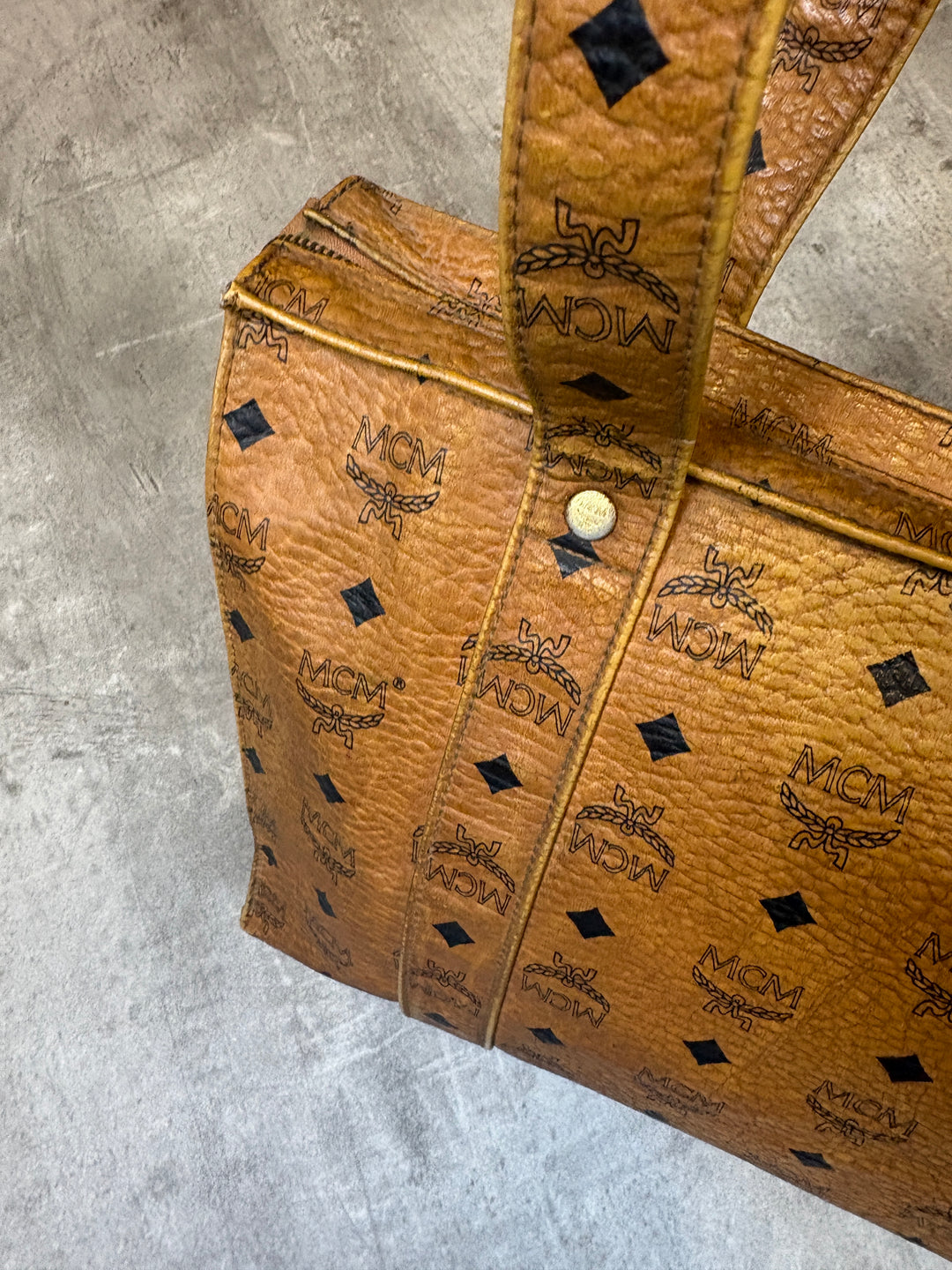 MCM Mogramm Handtasche