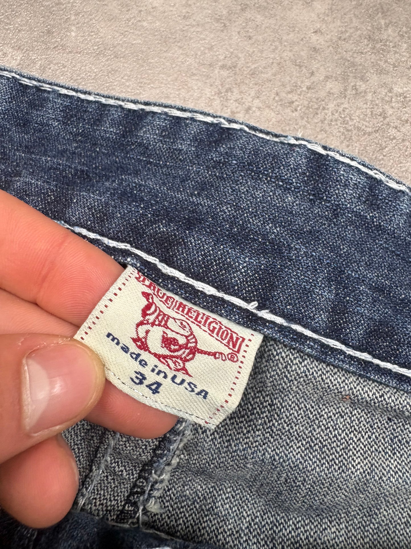 True Religion Straight Jeans 34 M