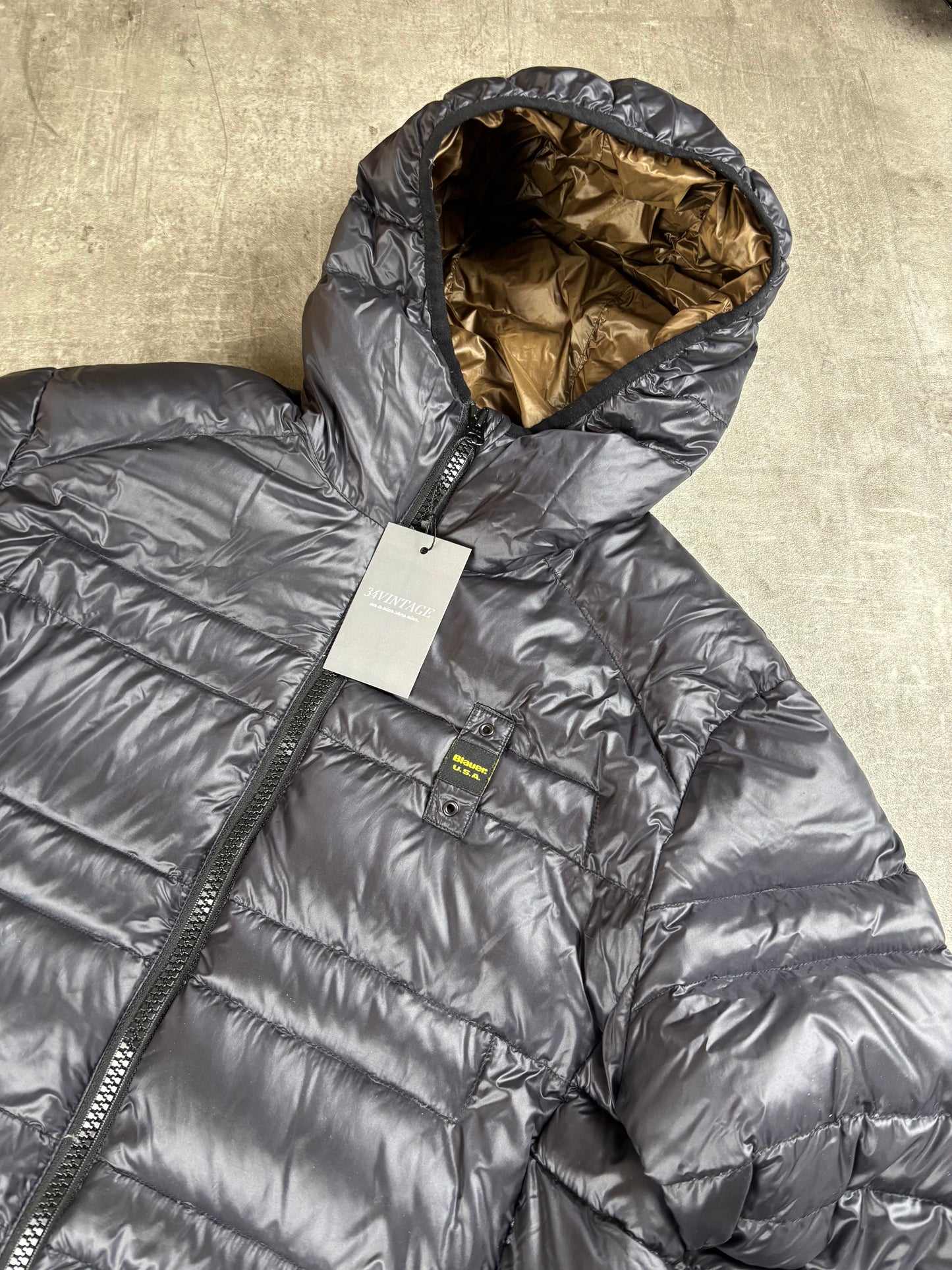 Blauer Puffer S