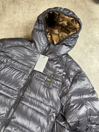 Blauer Puffer S