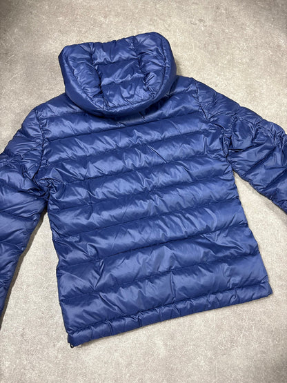 Blauer Puffer S