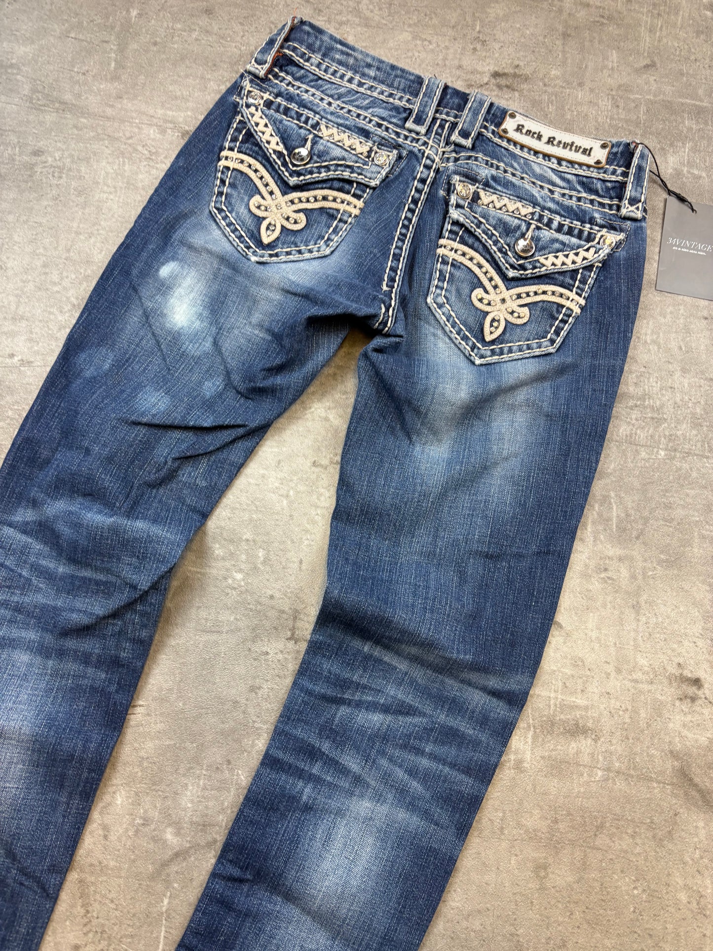 Rock Revival Low Waist Jeans S