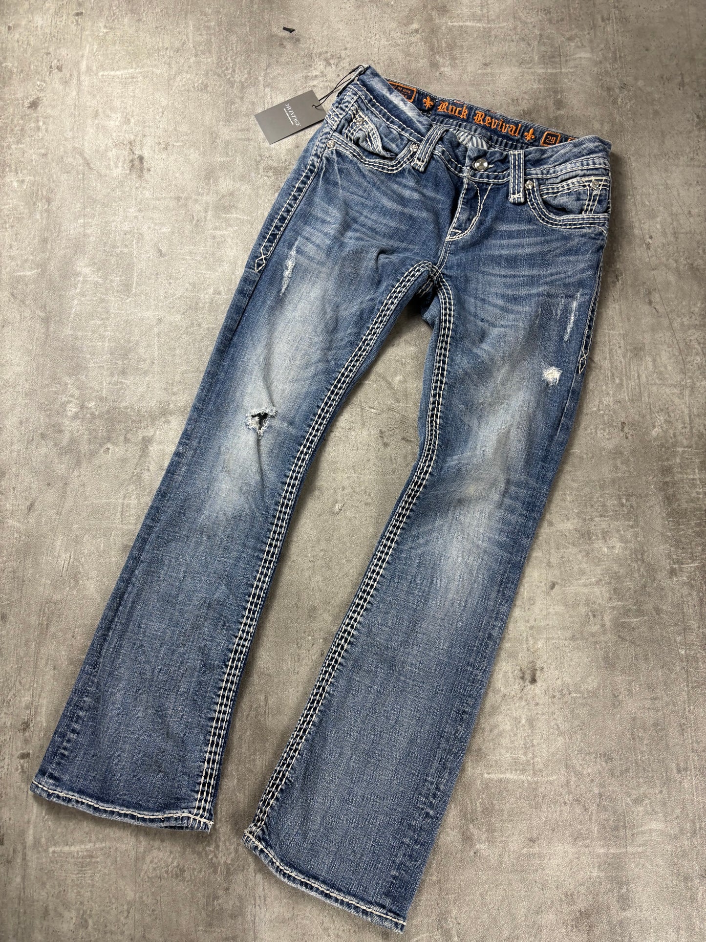 Rock Revival Low Waist Jeans S