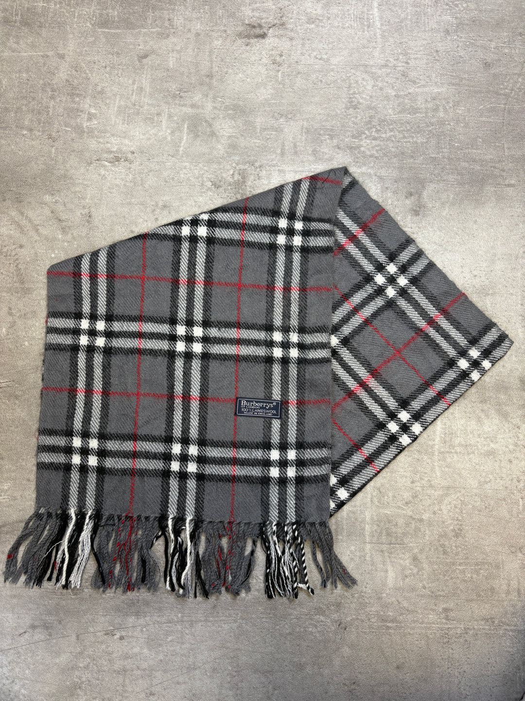 Burberry Schal grau