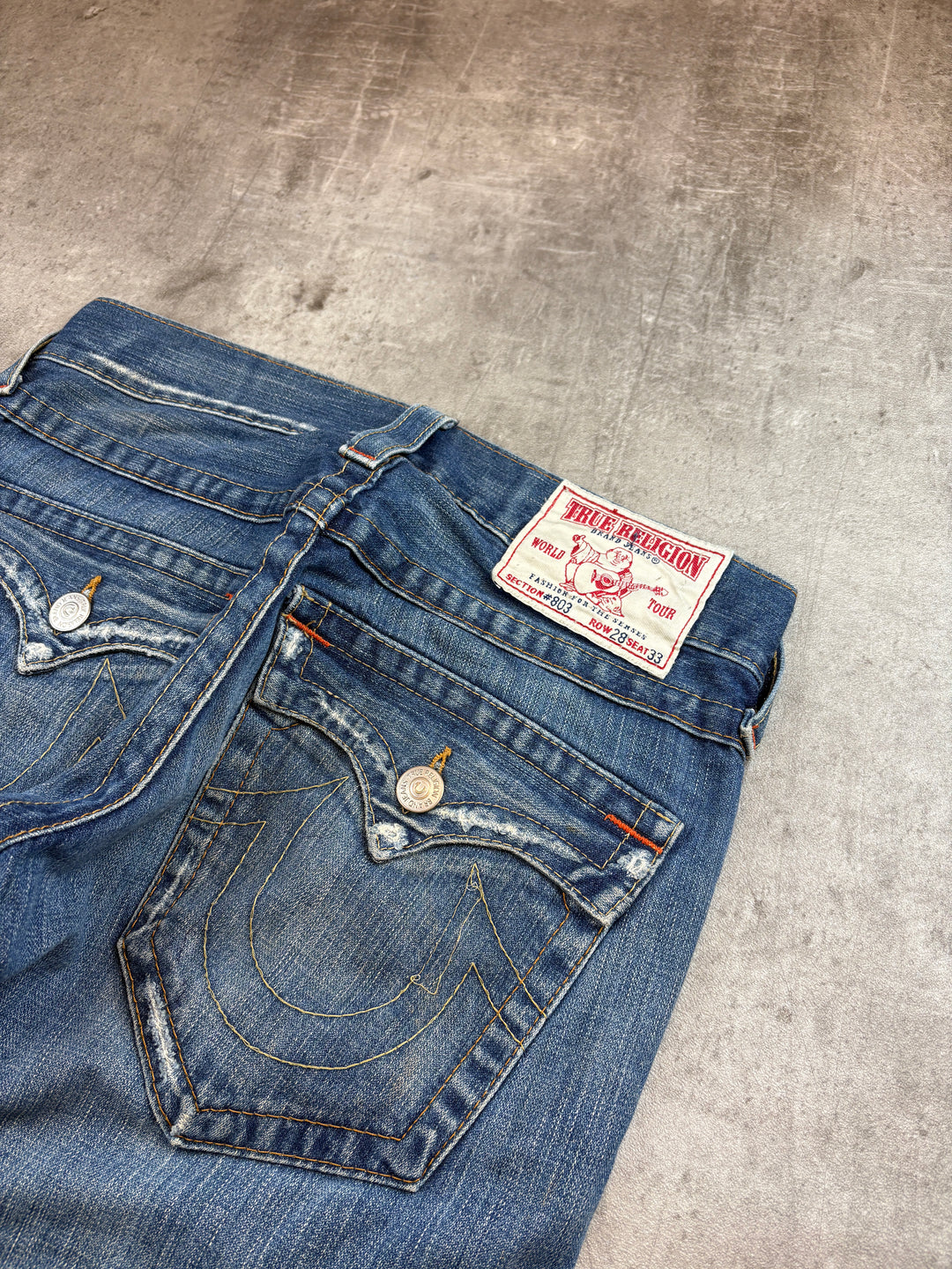True Religion Low Waist Jeans S