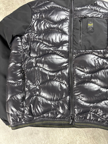 Blauer Puffer M