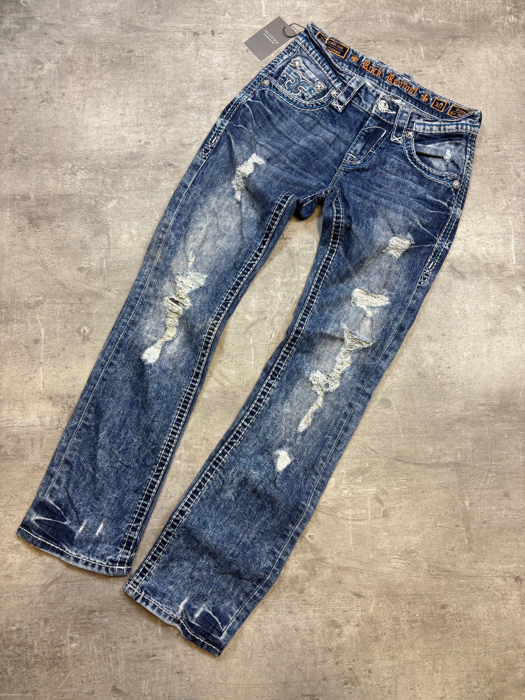 Rock Revival Low Waist Jeans S