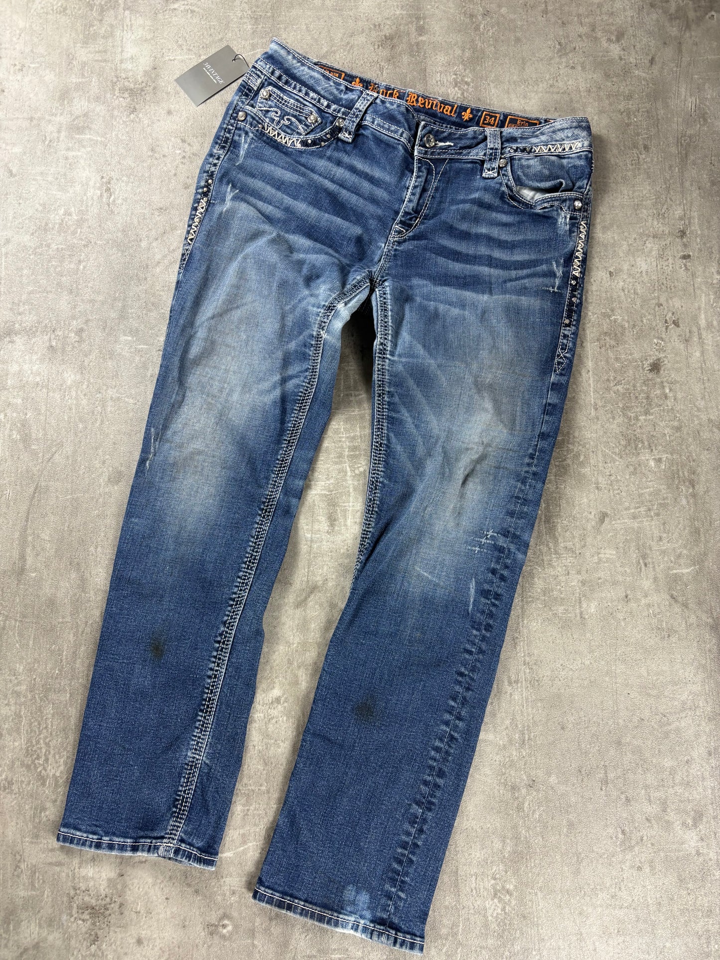 Rock Revival High Waist Jeans M