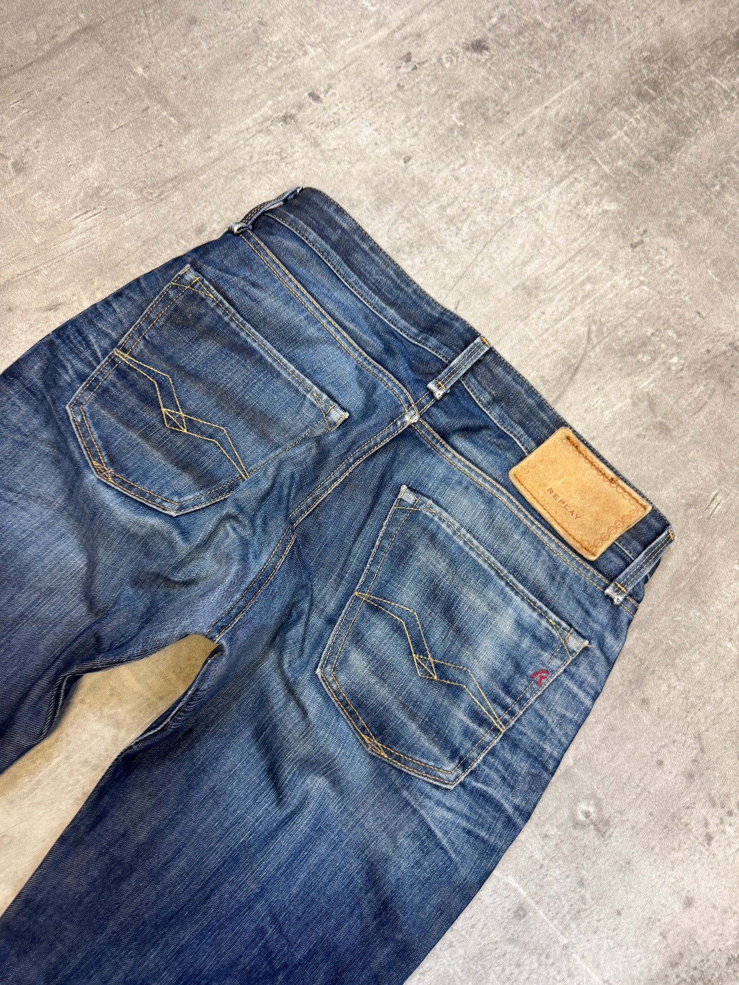 Replay washed Straight Jeans M
