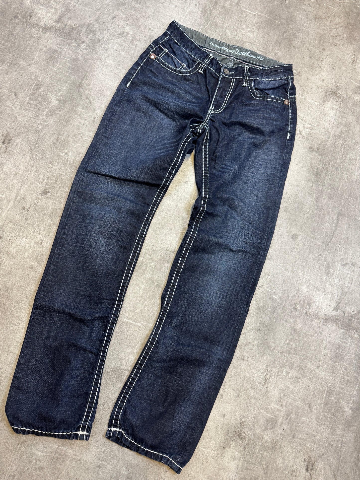 Camp David washed Straight Jeans S