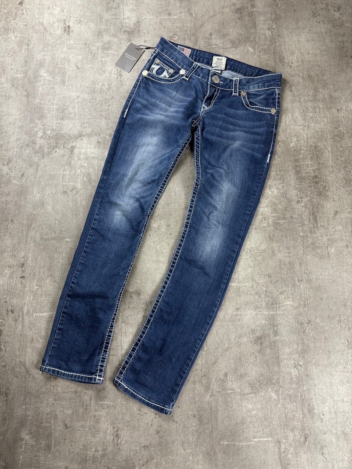True Religion Low Waist Jeans S