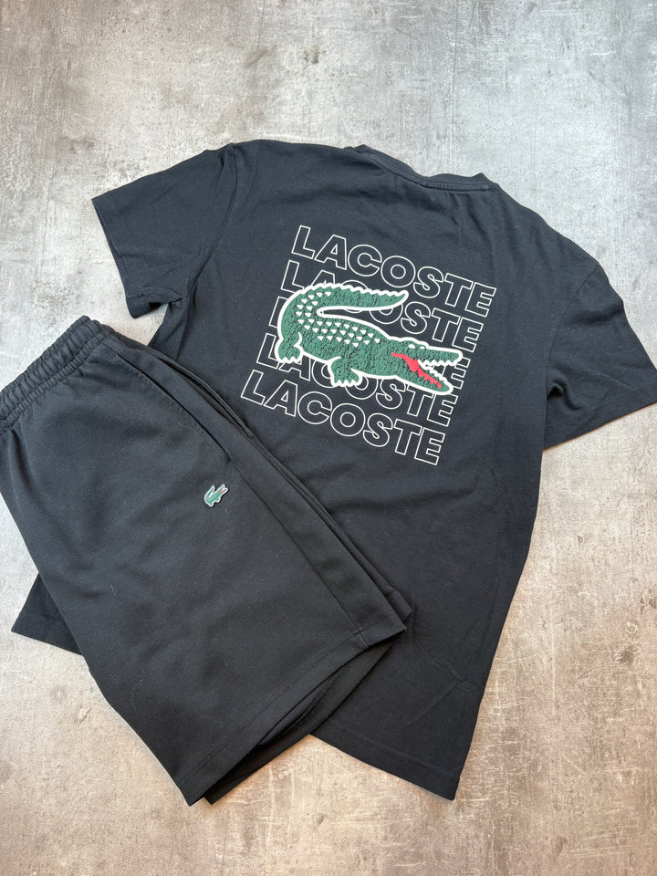 Lacoste T-Shirt + Shorts M