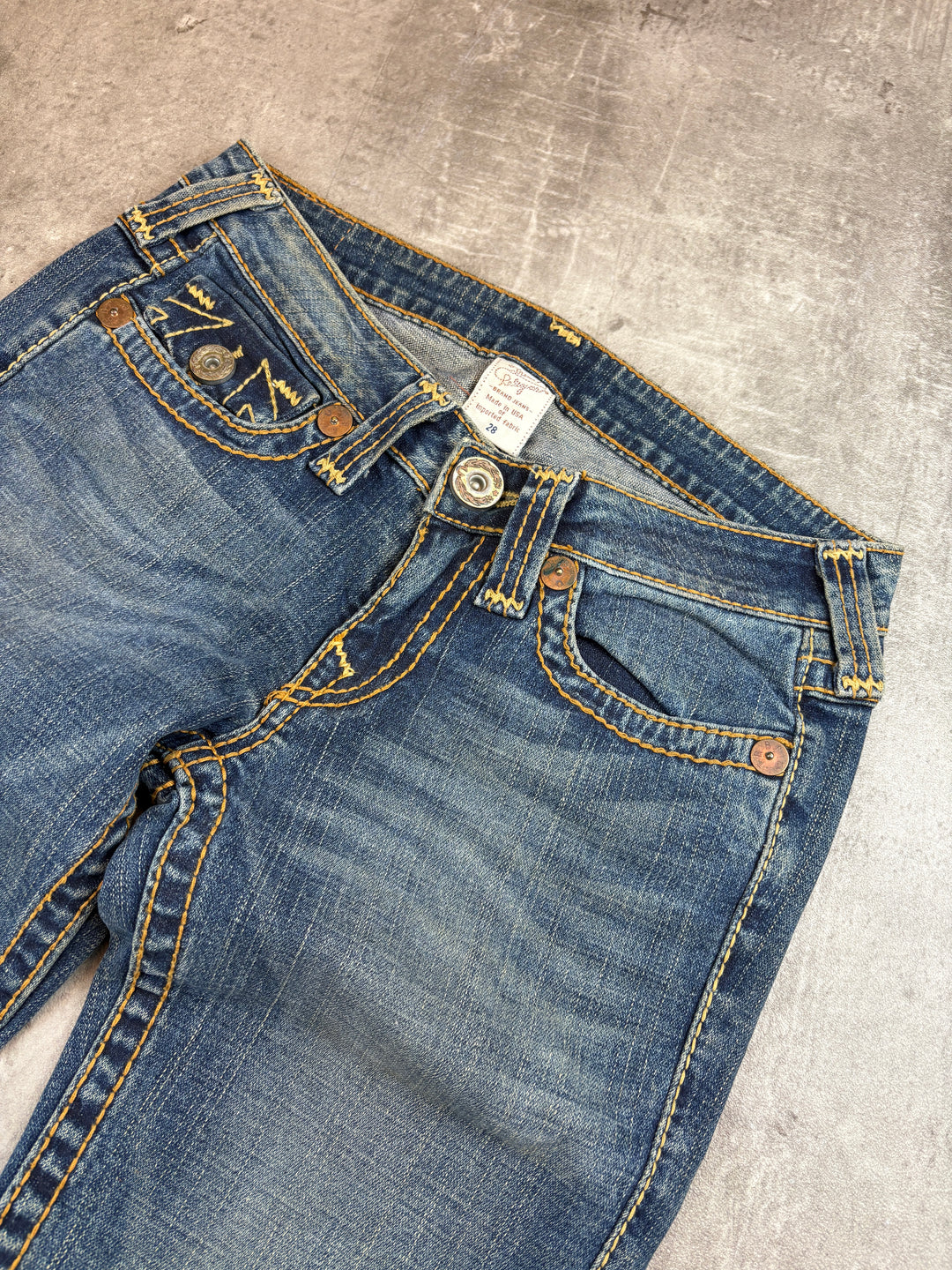 True Religion Low Waist S