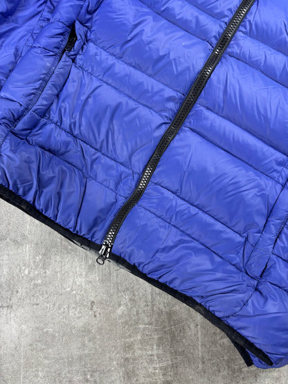 Blauer Puffer L