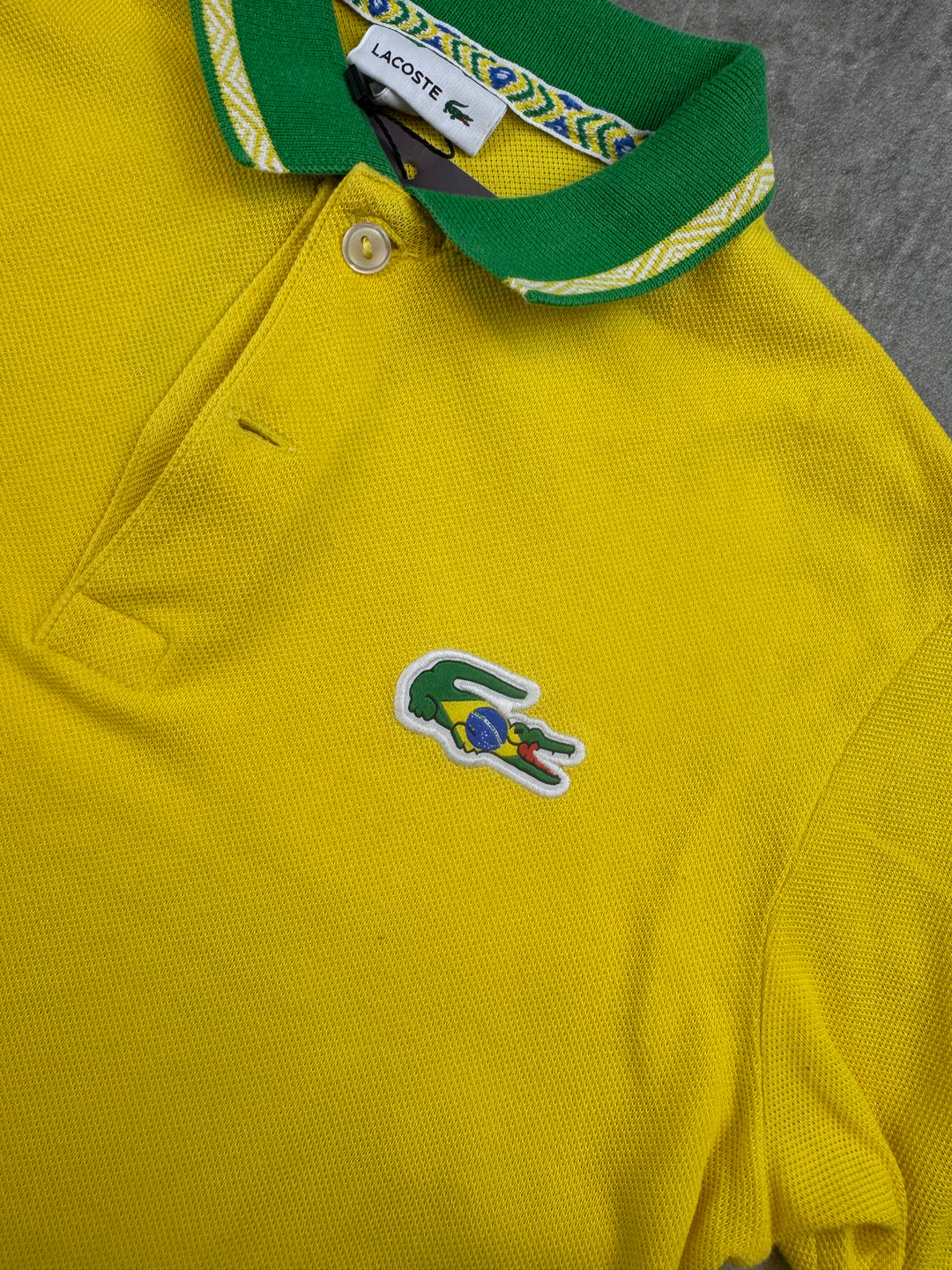“RARE“ Lacoste BRASIL Girls Polo S