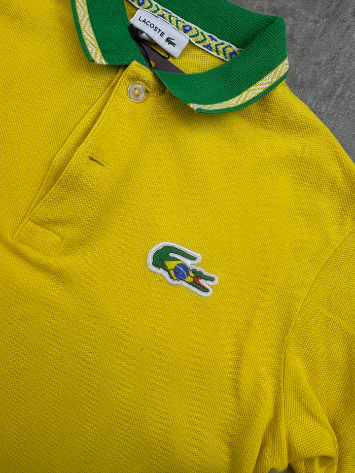 “RARE“ Lacoste BRASIL Girls Polo S