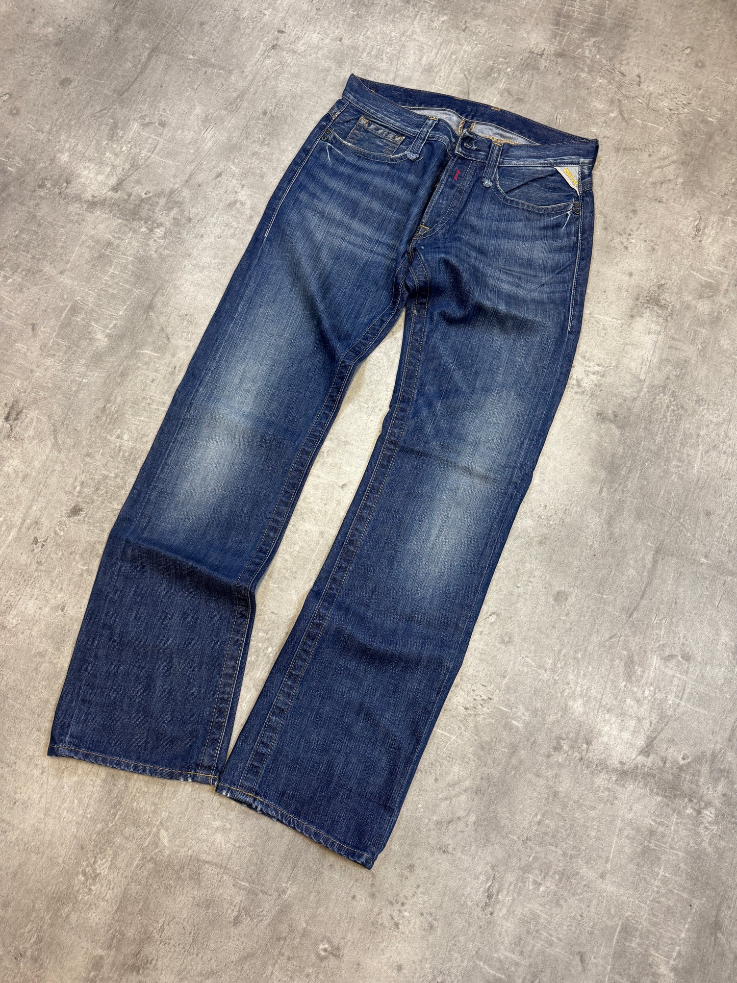 Replay washed Straight Jeans M